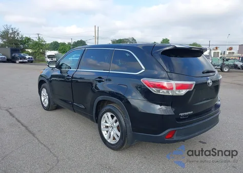 2016 Toyota Highlander Le/Le Plus from USA, damaged, VIN 5TDBKRFH4GS265418